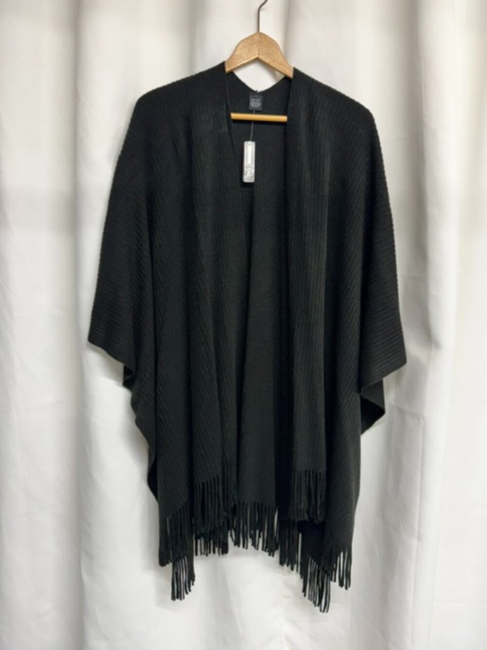 Ladies New Directions Open Front Poncho/Ruana - One Size